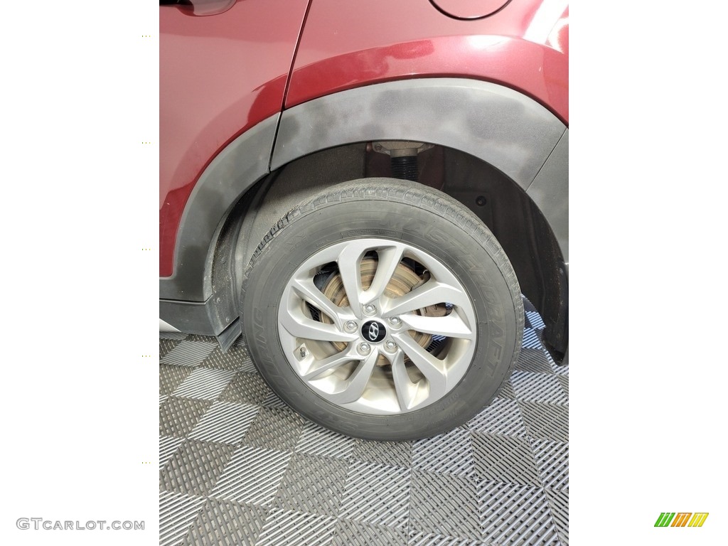 2017 Tucson Eco AWD - Ruby Wine / Beige photo #32