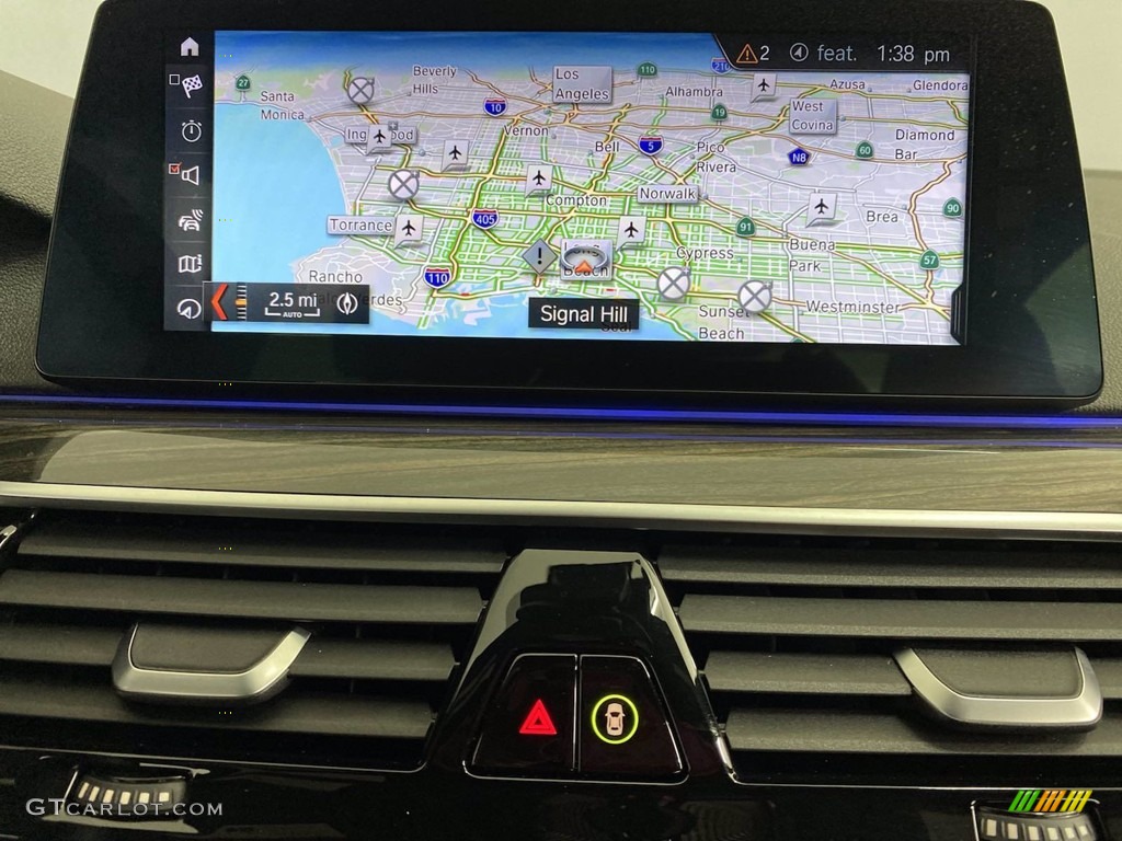 2018 5 Series 530i Sedan - Bluestone Metallic / Black photo #24