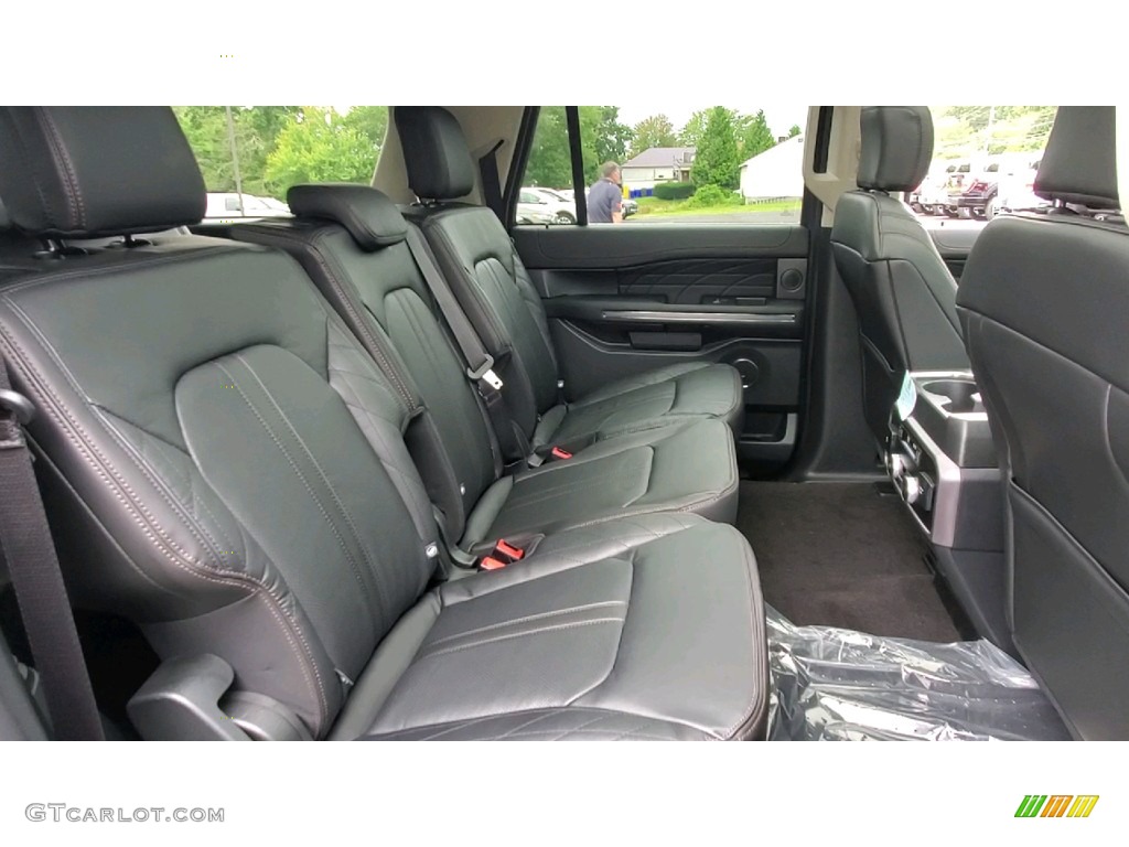 Ebony Interior 2021 Ford Expedition Platinum Max 4x4 Photo #142761452