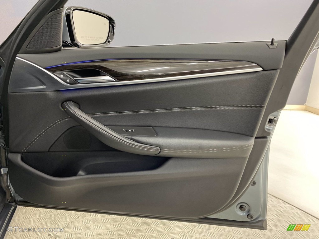 2018 5 Series 530i Sedan - Bluestone Metallic / Black photo #32