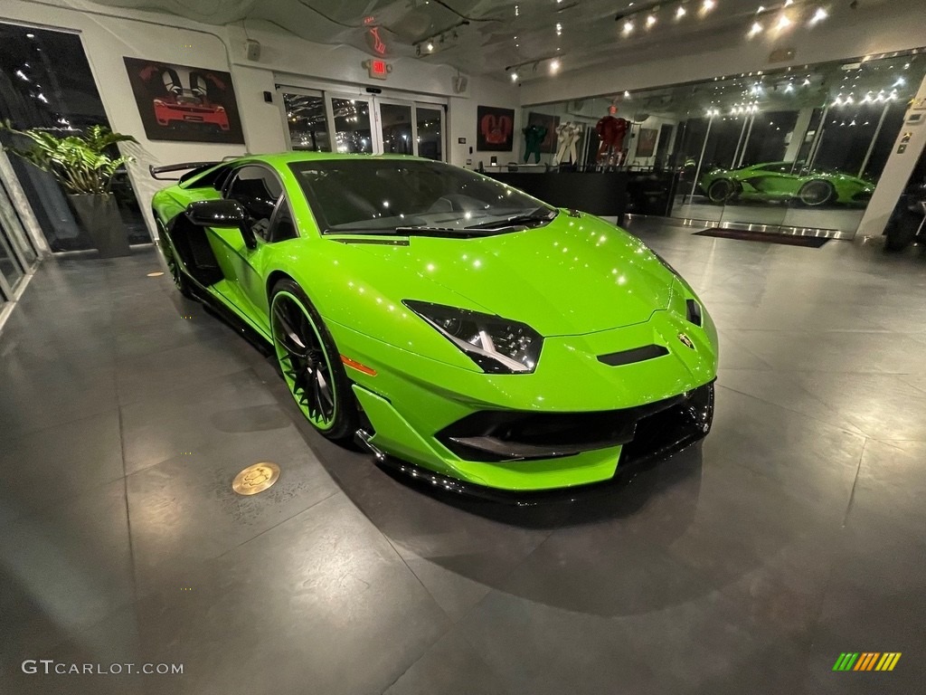 Verde Mantis 2020 Lamborghini Aventador SVJ LP770-4 Coupe Exterior Photo #142761524