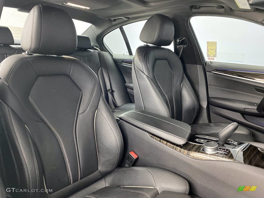 2018 5 Series 530i Sedan - Bluestone Metallic / Black photo #34