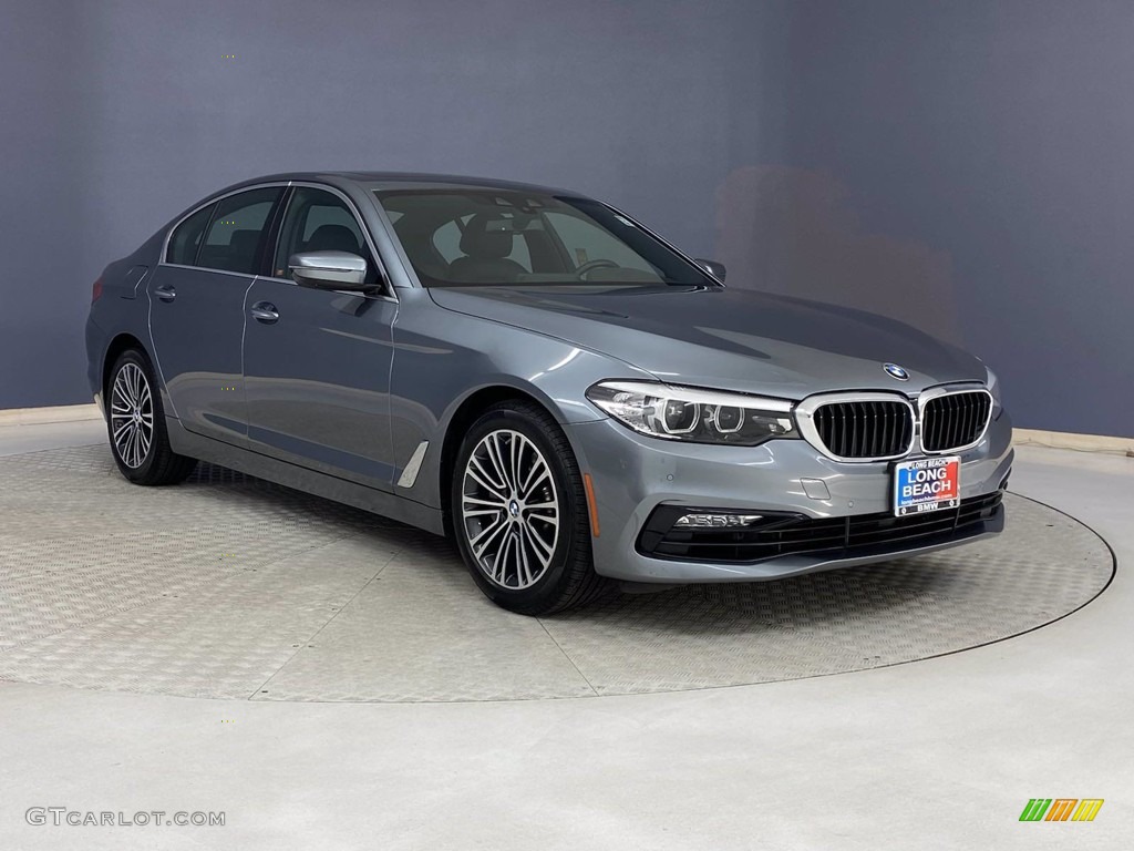 2018 5 Series 530i Sedan - Bluestone Metallic / Black photo #39