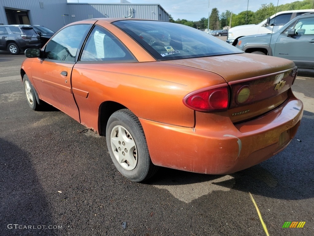 2005 Cavalier Coupe - Sunburst Orange Metallic / Graphite Gray photo #5
