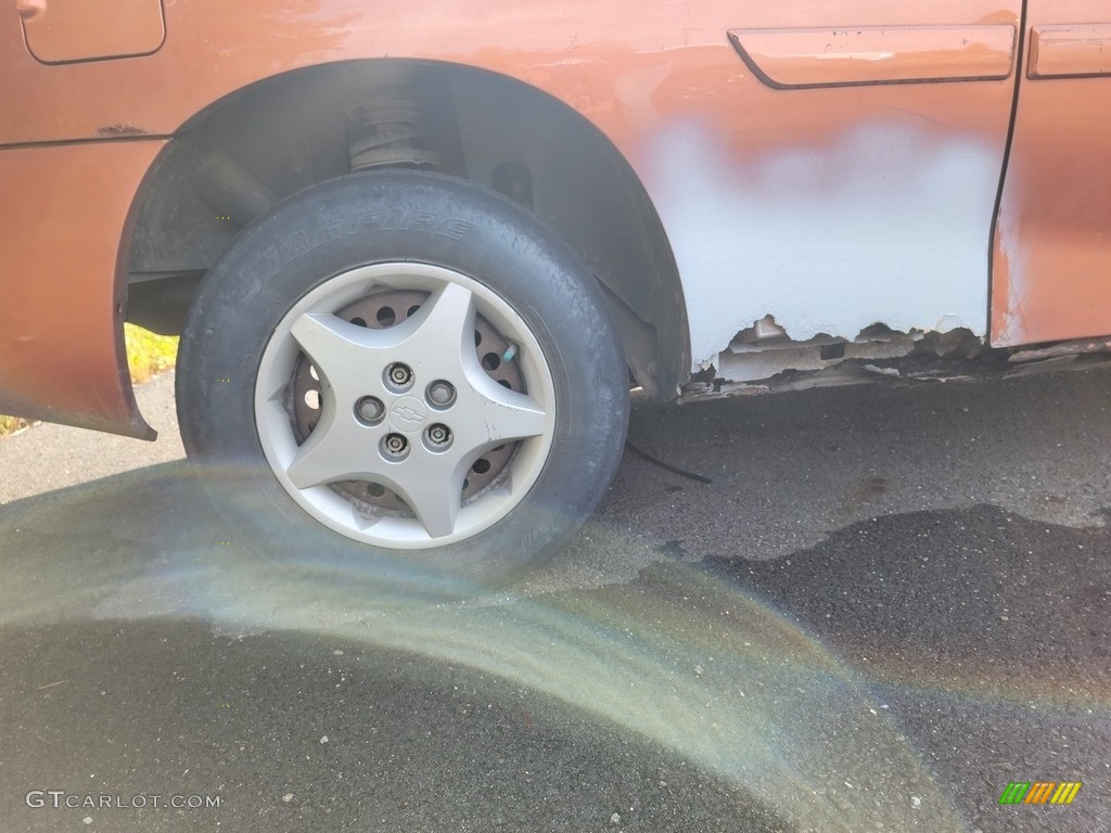 2005 Cavalier Coupe - Sunburst Orange Metallic / Graphite Gray photo #9