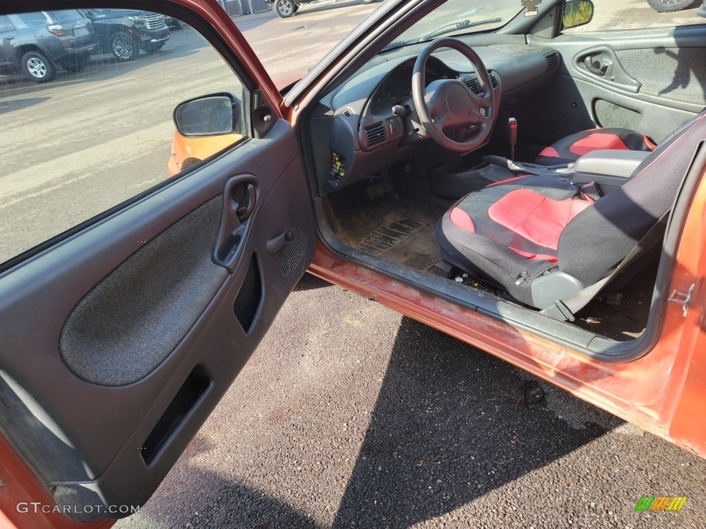 2005 Cavalier Coupe - Sunburst Orange Metallic / Graphite Gray photo #12