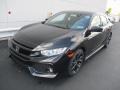 Front 3/4 View of 2018 Civic Sport Hatchback