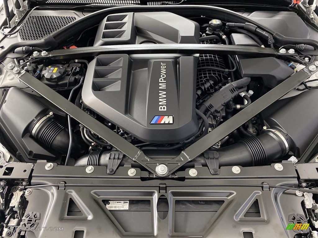 2022 BMW M3 Competition Sedan 3.0 Liter M TwinPower Turbocharged DOHC 24-Valve Inline 6 Cylinder Engine Photo #142762826