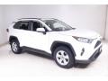 Super White 2019 Toyota RAV4 XLE