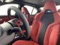 2022 BMW M3 Fiona Red Interior Front Seat Photo