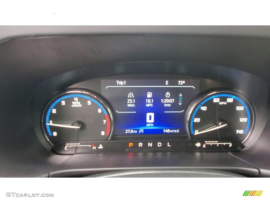 2021 Ford Bronco Sport Outer Banks 4x4 Gauges Photo #142763151