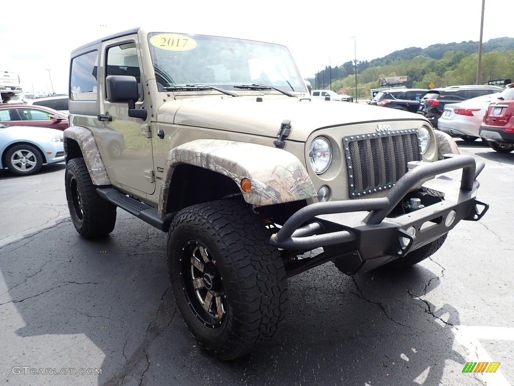 2017 Wrangler Sport 4x4 - Gobi / Black photo #4