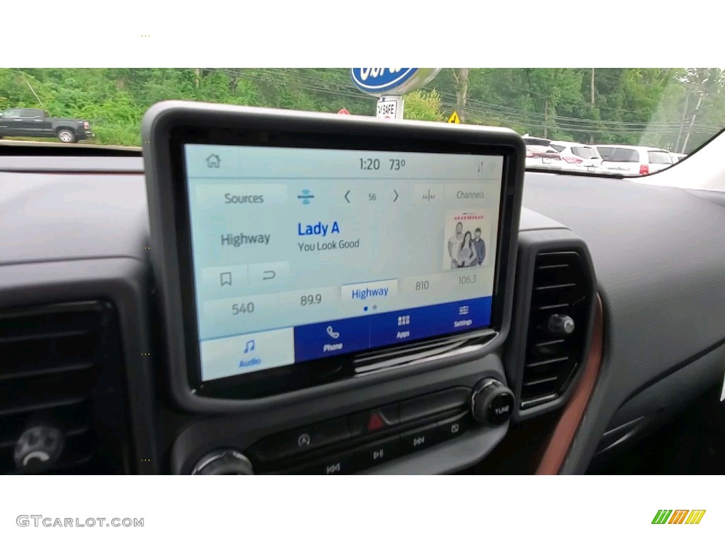 2021 Ford Bronco Sport Outer Banks 4x4 Controls Photo #142763178