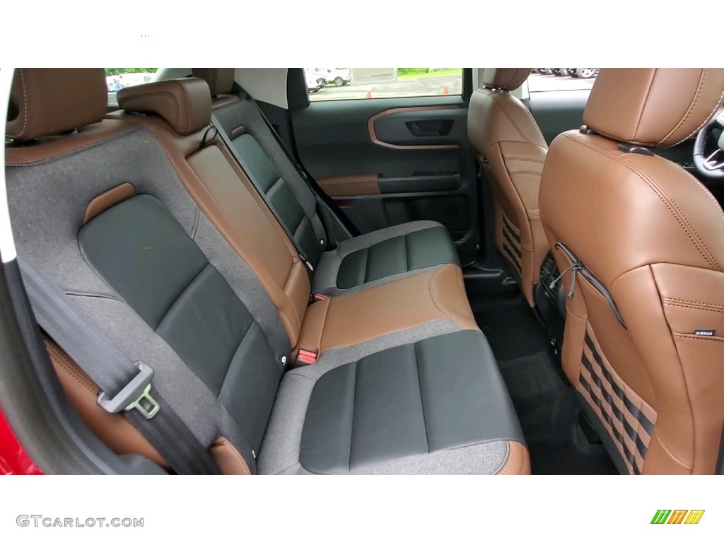 Ebony/Roast Interior 2021 Ford Bronco Sport Outer Banks 4x4 Photo #142763358