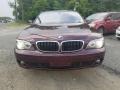 2008 Barbera Red Metallic BMW 7 Series 750Li Sedan  photo #8