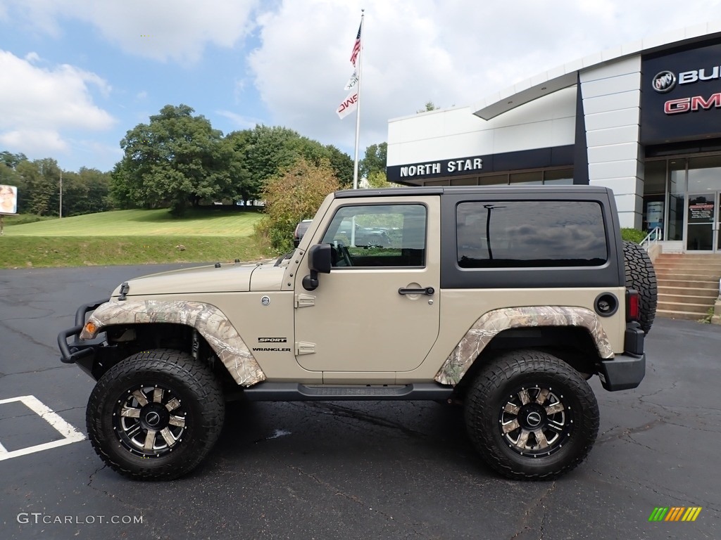 2017 Wrangler Sport 4x4 - Gobi / Black photo #13