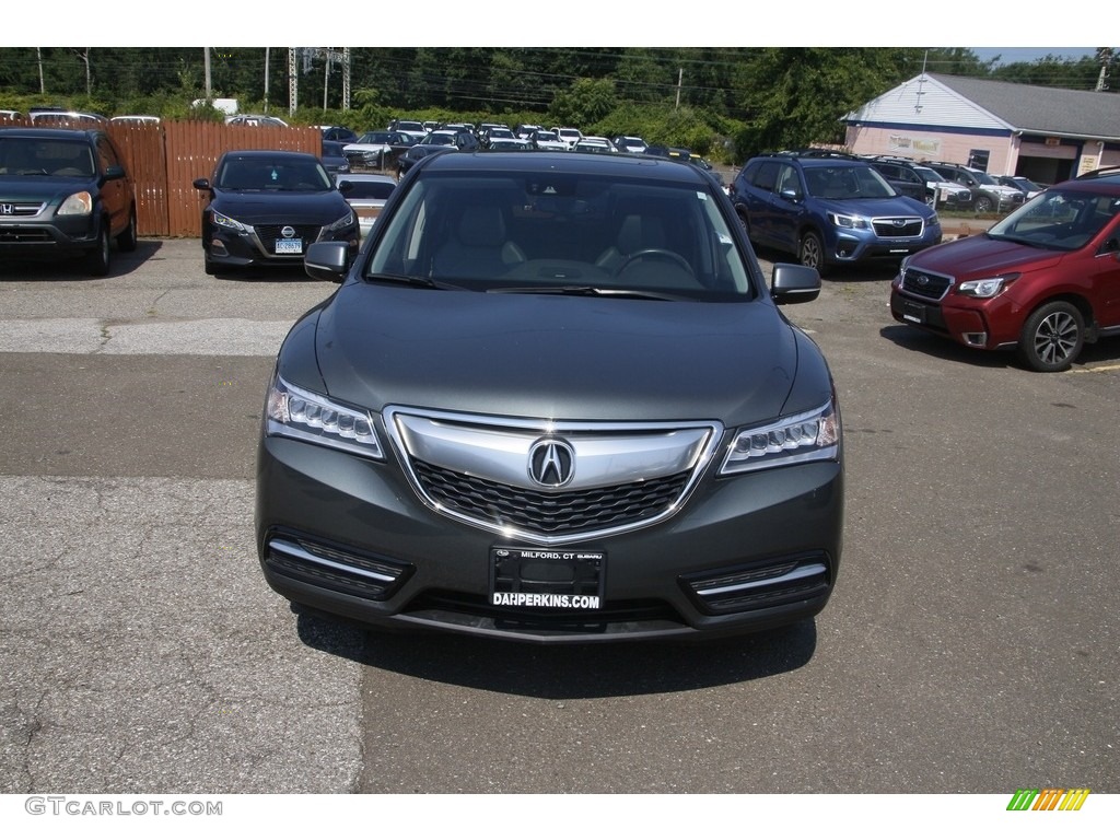 2016 MDX SH-AWD Technology - Graphite Luster Metallic / Graystone photo #2