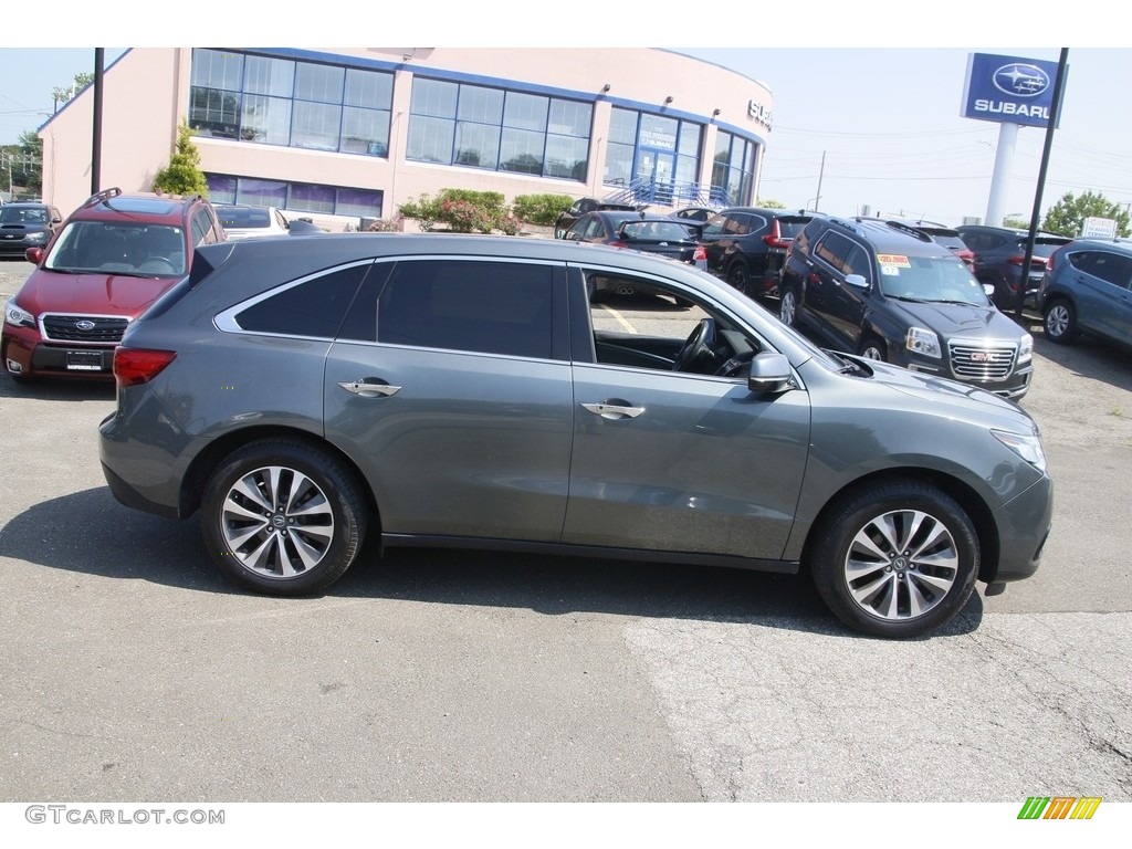 2016 MDX SH-AWD Technology - Graphite Luster Metallic / Graystone photo #4