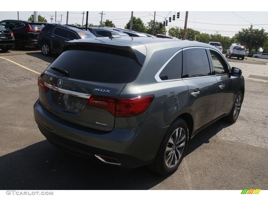 2016 MDX SH-AWD Technology - Graphite Luster Metallic / Graystone photo #5