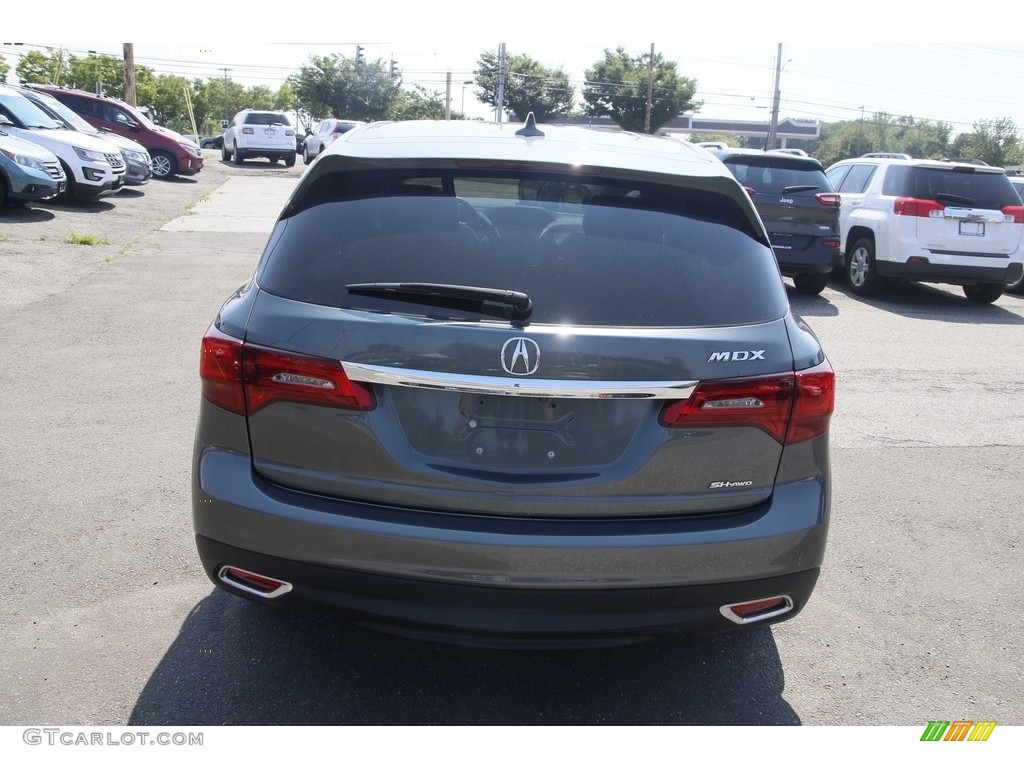 2016 MDX SH-AWD Technology - Graphite Luster Metallic / Graystone photo #6