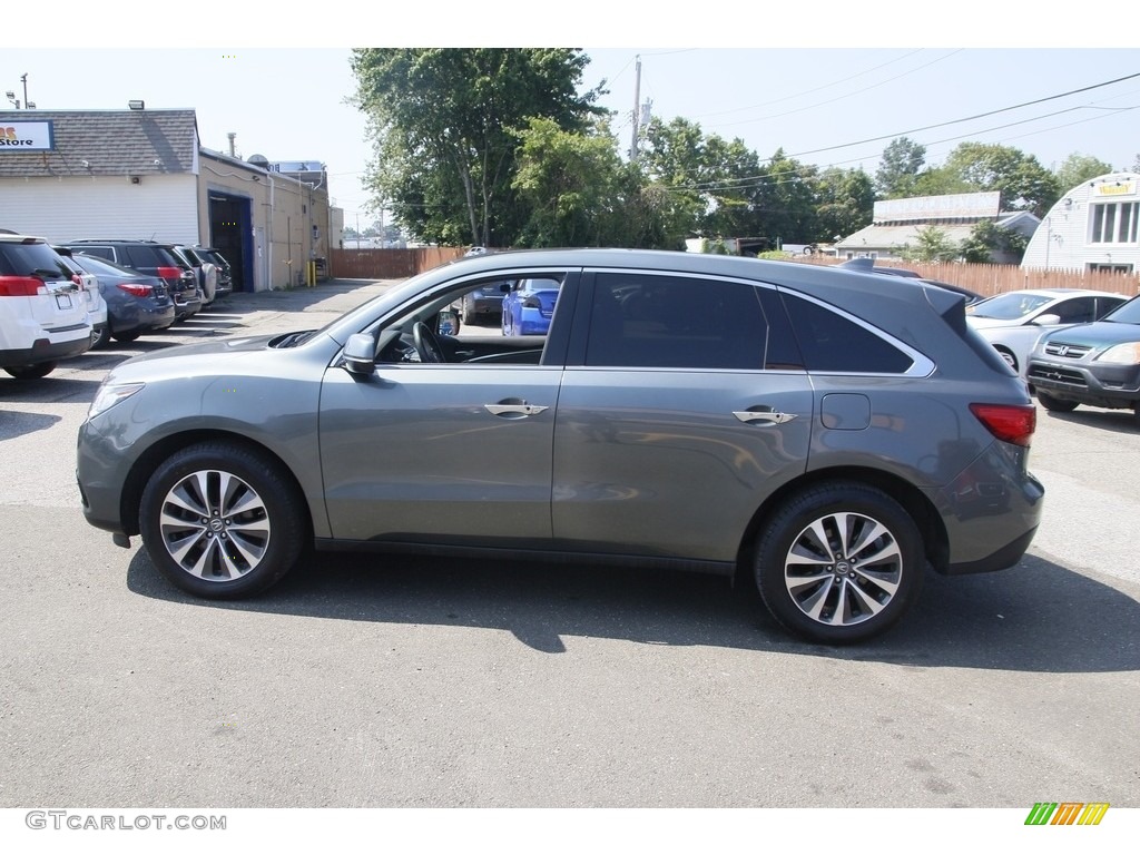 2016 MDX SH-AWD Technology - Graphite Luster Metallic / Graystone photo #8