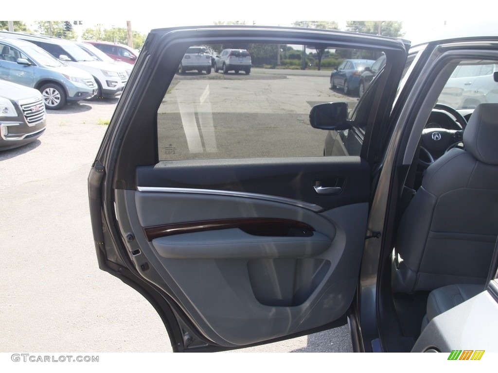 2016 MDX SH-AWD Technology - Graphite Luster Metallic / Graystone photo #12