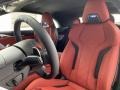 Sakhir Orange/Black Front Seat Photo for 2022 BMW M8 #142763649