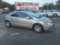 2007 Alabaster Silver Metallic Honda Civic LX Coupe  photo #2