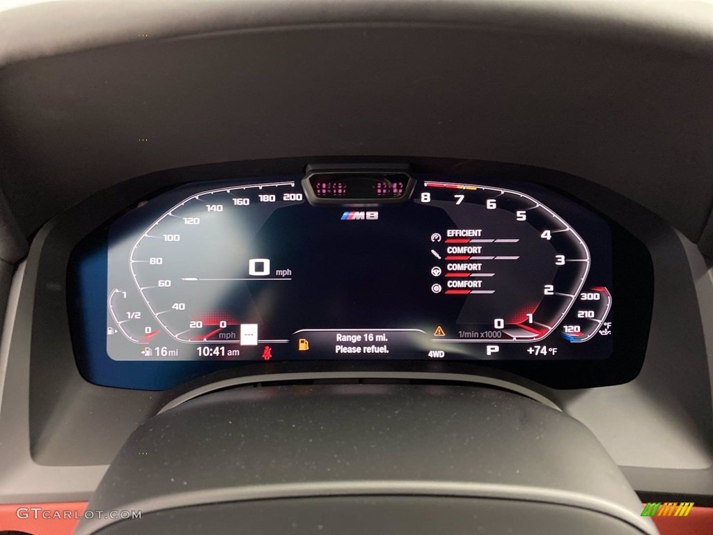 2022 BMW M8 Competition Convertible Gauges Photo #142763742