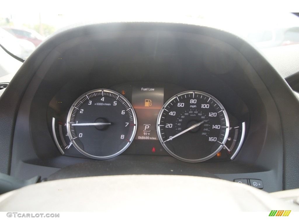 2016 MDX SH-AWD Technology - Graphite Luster Metallic / Graystone photo #18
