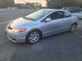 2007 Alabaster Silver Metallic Honda Civic LX Coupe  photo #8