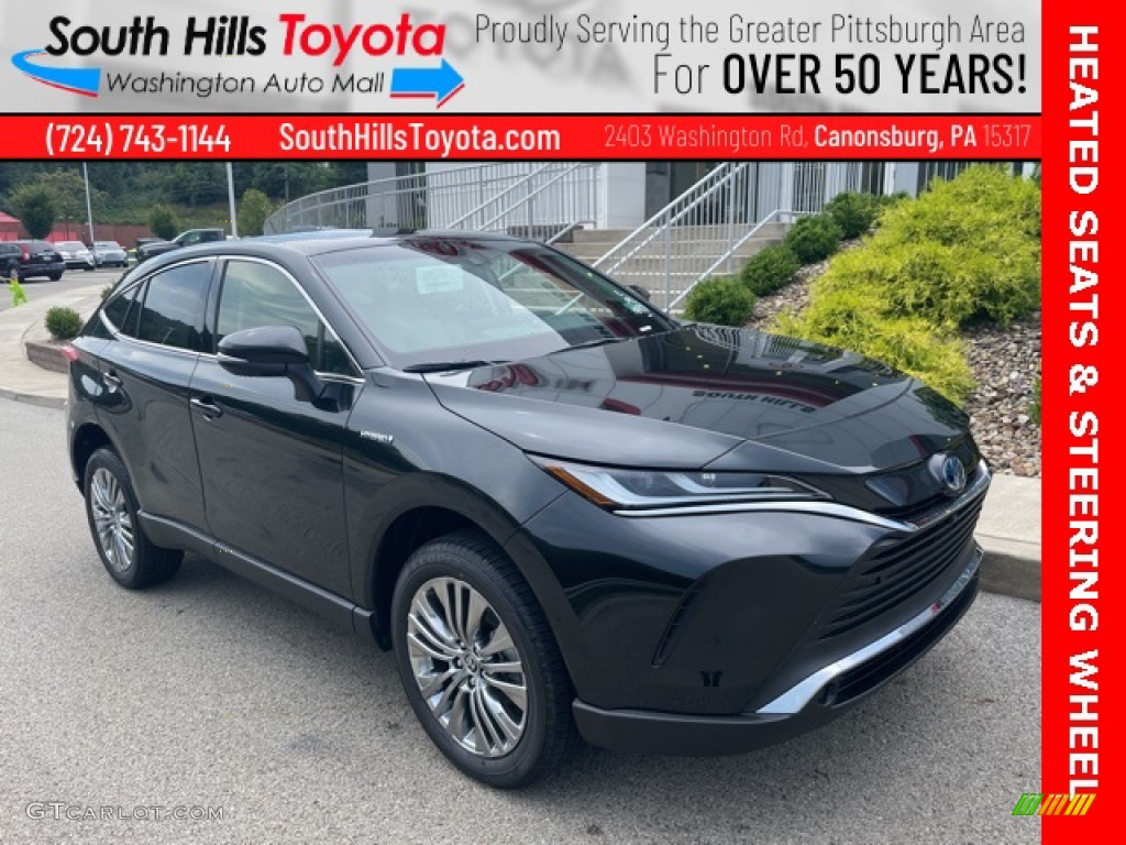 2021 Venza Hybrid Limited AWD - Celestial Black / Boulder photo #1