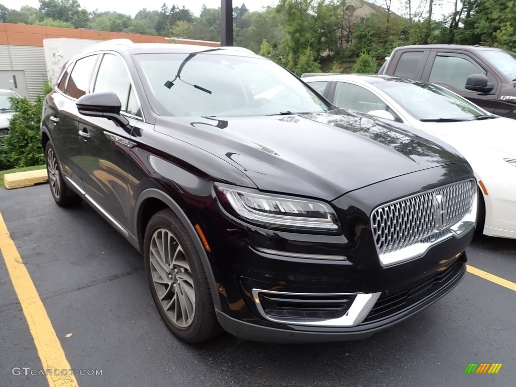 Infinite Black 2019 Lincoln Nautilus Reserve AWD Exterior Photo #142764831