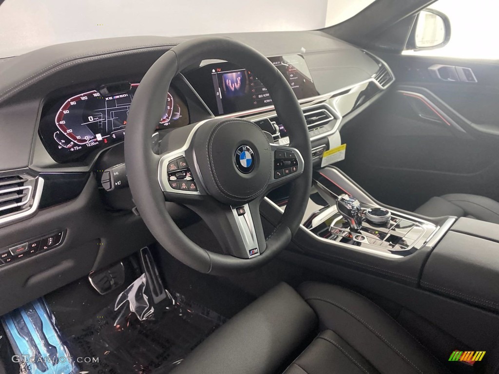 2022 BMW X6 M50i Black Dashboard Photo #142765185