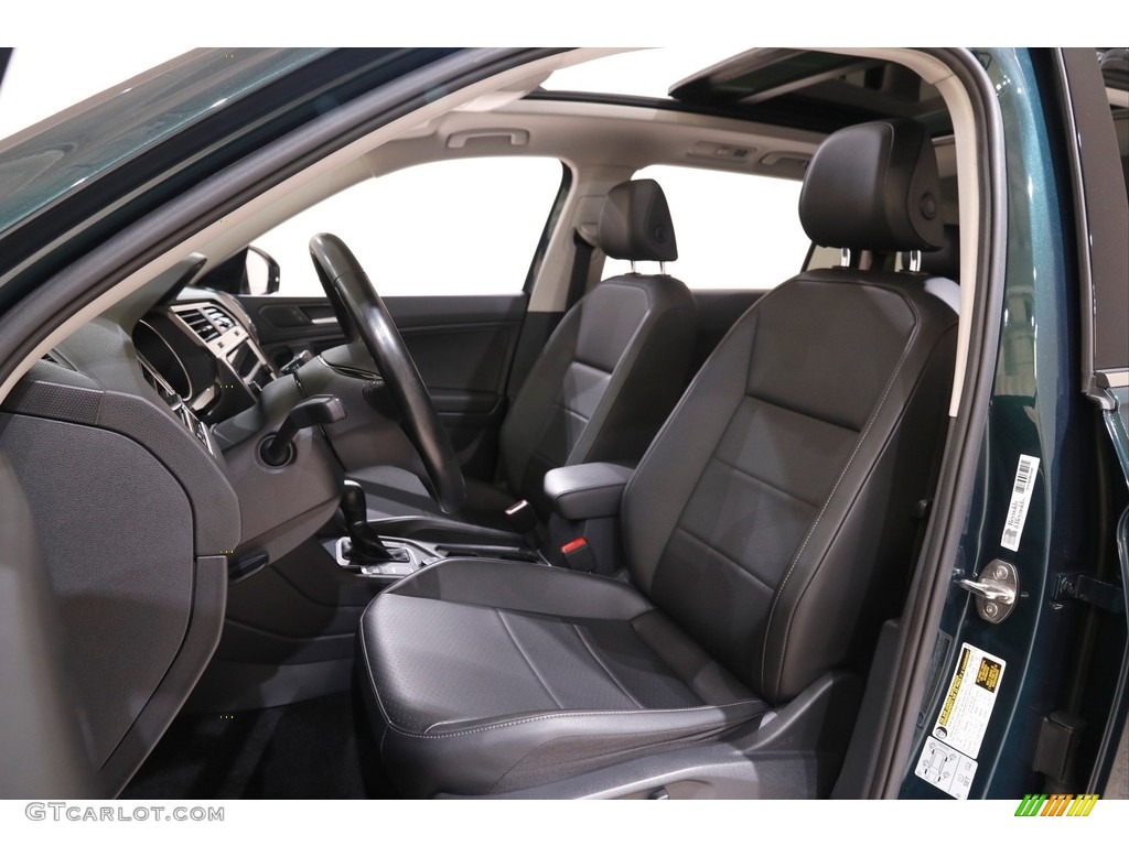 Titan Black Interior 2019 Volkswagen Tiguan SE 4MOTION Photo #142765650