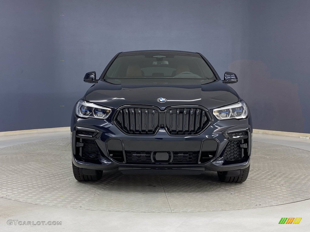 2022 X6 xDrive40i - Carbon Black Metallic / Tartufo photo #2