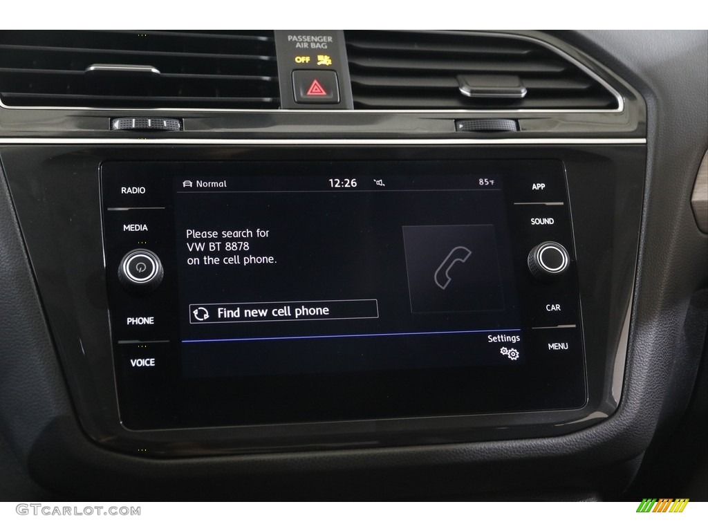 2019 Tiguan SE 4MOTION - Dark Moss Green Metallic / Titan Black photo #11