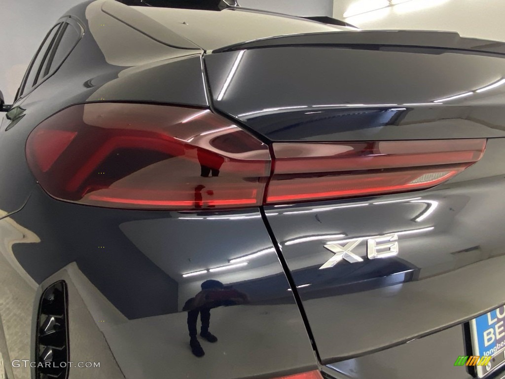 2022 X6 xDrive40i - Carbon Black Metallic / Tartufo photo #6
