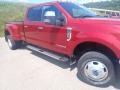 2018 Race Red Ford F350 Super Duty Lariat Crew Cab 4x4  photo #6