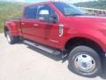 Race Red - F350 Super Duty Lariat Crew Cab 4x4 Photo No. 6