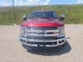 2018 Race Red Ford F350 Super Duty Lariat Crew Cab 4x4  photo #7