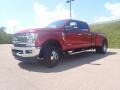2018 Race Red Ford F350 Super Duty Lariat Crew Cab 4x4  photo #10