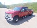 Race Red - F350 Super Duty Lariat Crew Cab 4x4 Photo No. 11