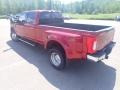 Race Red - F350 Super Duty Lariat Crew Cab 4x4 Photo No. 14
