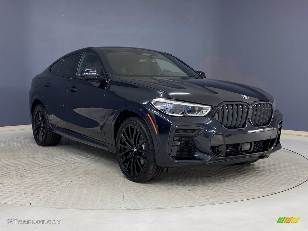 Carbon Black Metallic 2022 BMW X6 xDrive40i Exterior Photo #142766376
