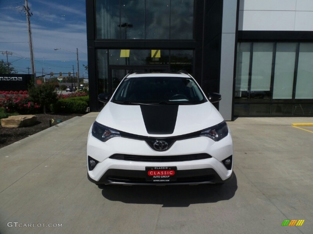 2018 RAV4 Adventure AWD - Super White / Black photo #1
