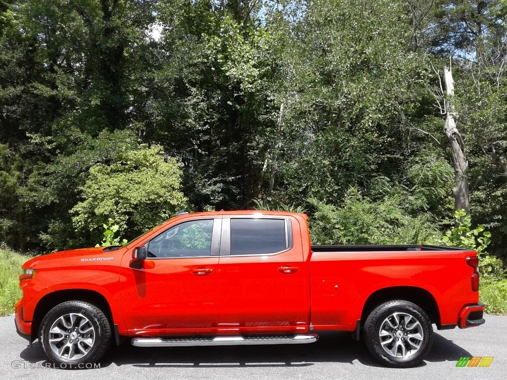 2020 Silverado 1500 RST Crew Cab 4x4 - Red Hot / Jet Black photo #1