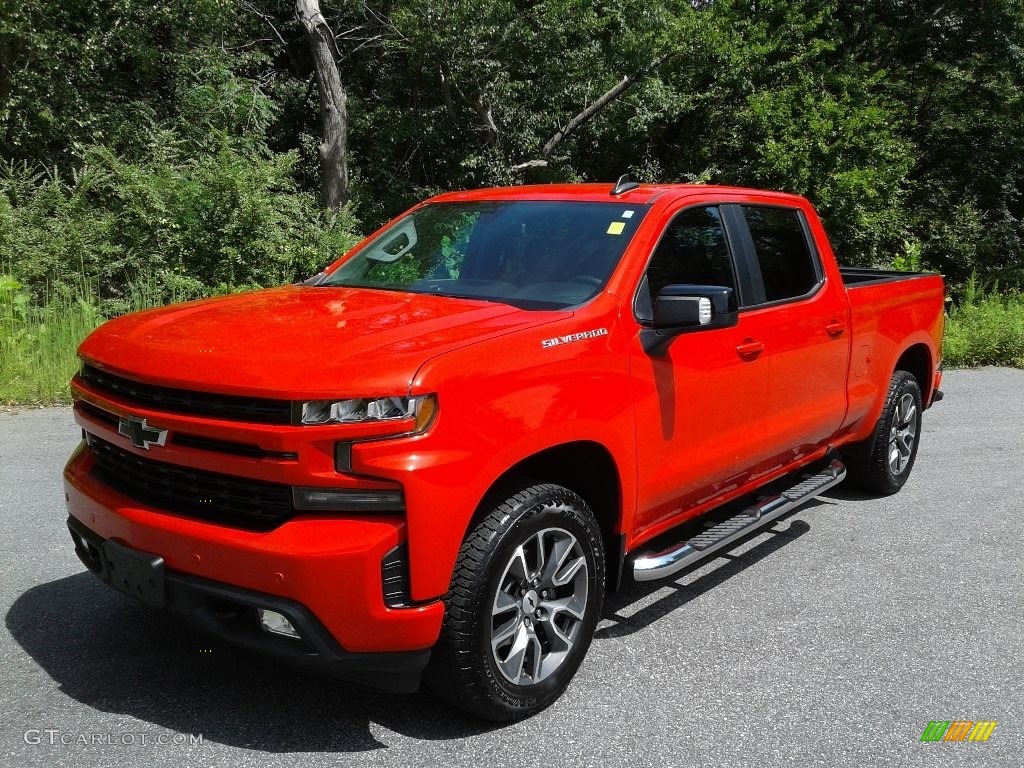 2020 Silverado 1500 RST Crew Cab 4x4 - Red Hot / Jet Black photo #2