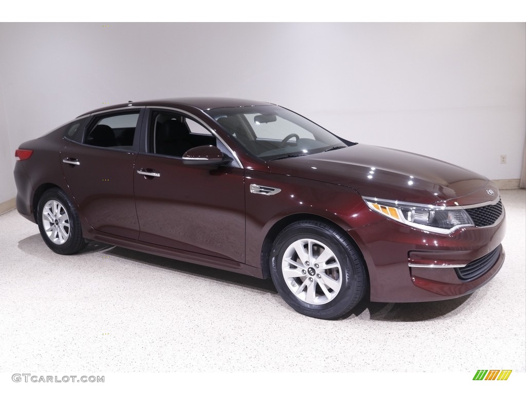 2016 Optima LX - Sangria / Black photo #1