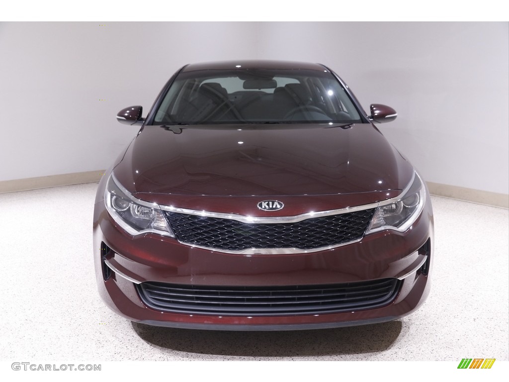 2016 Optima LX - Sangria / Black photo #2